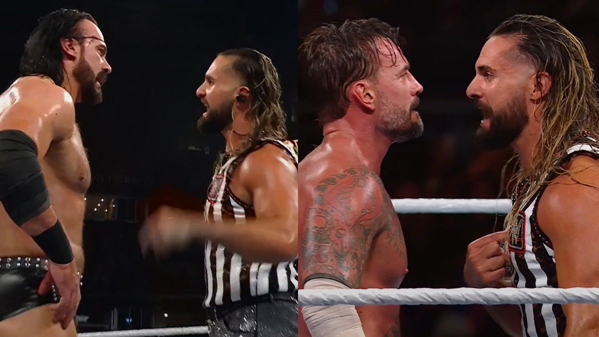 How Seth Rollins Decided The Winner Of CM Punk Vs. Drew McIntyre At WWE