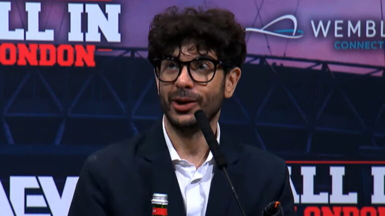 Tony Khan at AEW All In London 2024 press conference