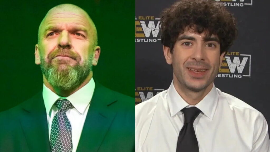 WWE CCO Triple H and AEW CEO Tony Khan