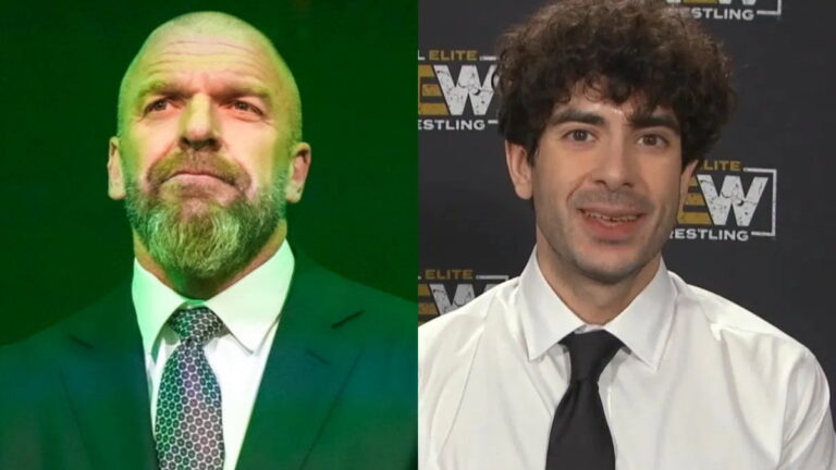WWE CCO Triple H and AEW CEO Tony Khan