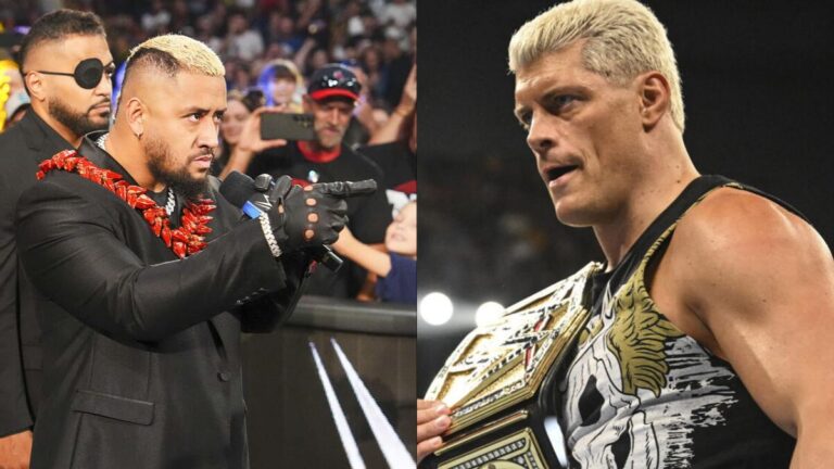 WWE stars Solo Sikoa and Cody Rhodes