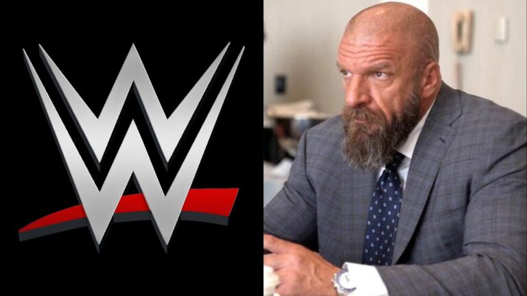 WWE logo and Triple H