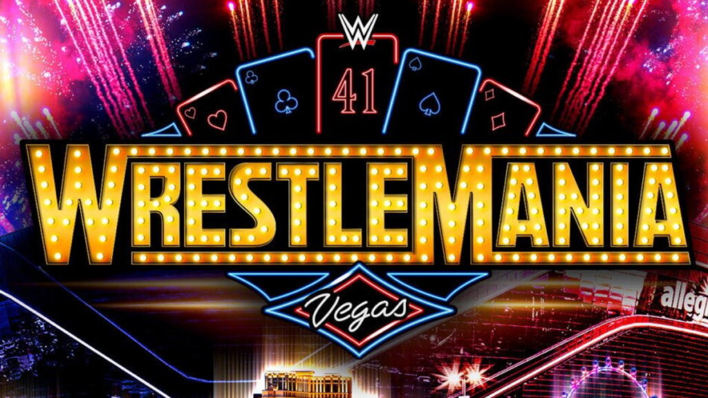 WWE WrestleMania 41 Las Vegas logo
