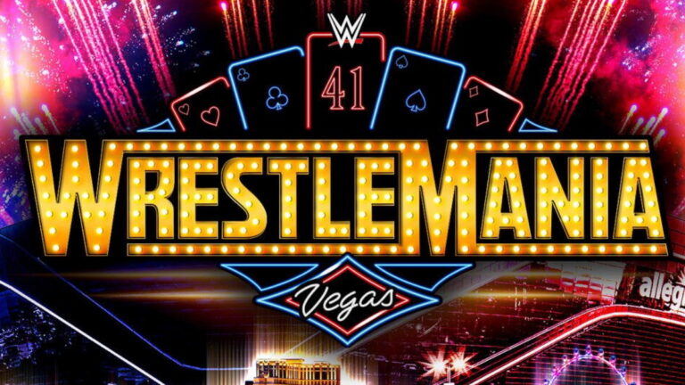 WWE WrestleMania 41 Las Vegas logo