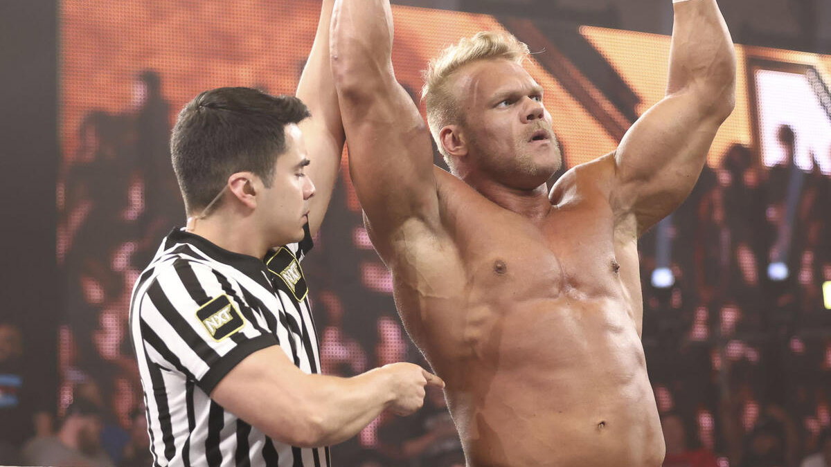 TNA Wrestling's Alexander Hammerstone in WWE NXT