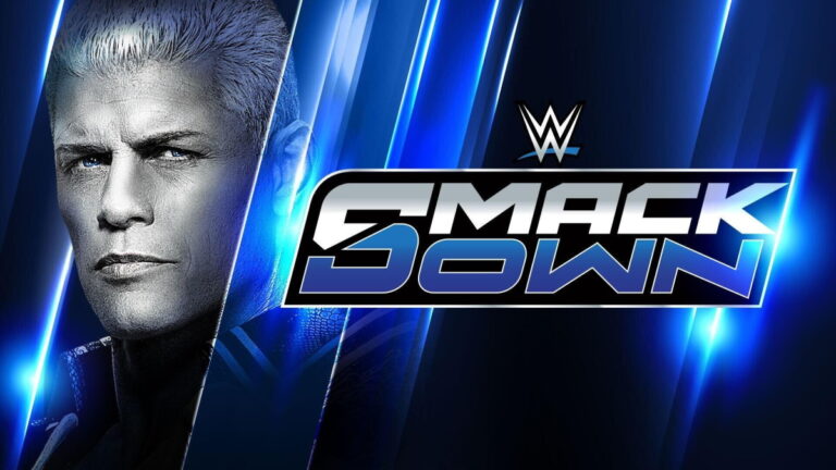WWE SmackDown logo with Cody Rhodes