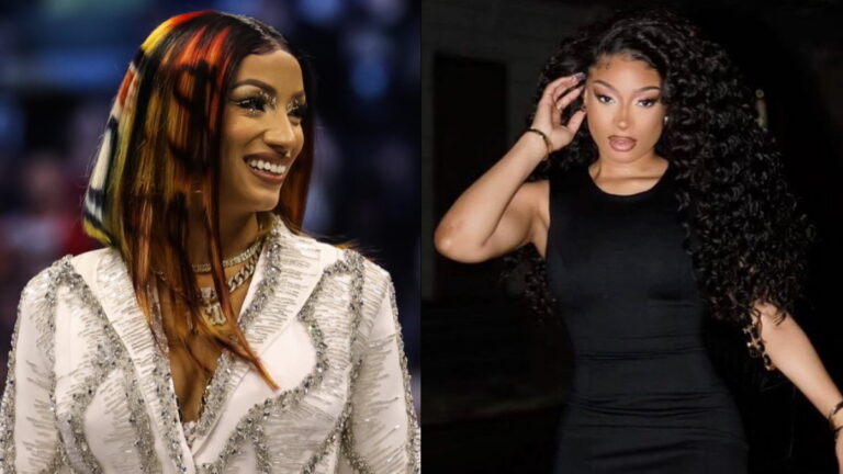 AEW star Mercedes Mone and WWE SmackDown theme performer Megan Thee Stallion