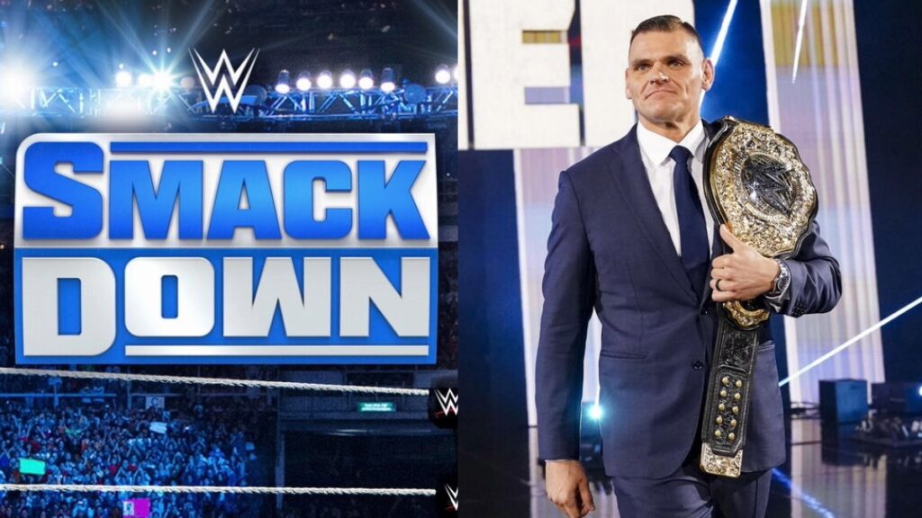 WWE SmackDown logo and GUNTHER