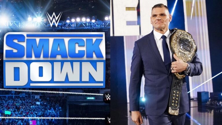 WWE SmackDown logo and GUNTHER