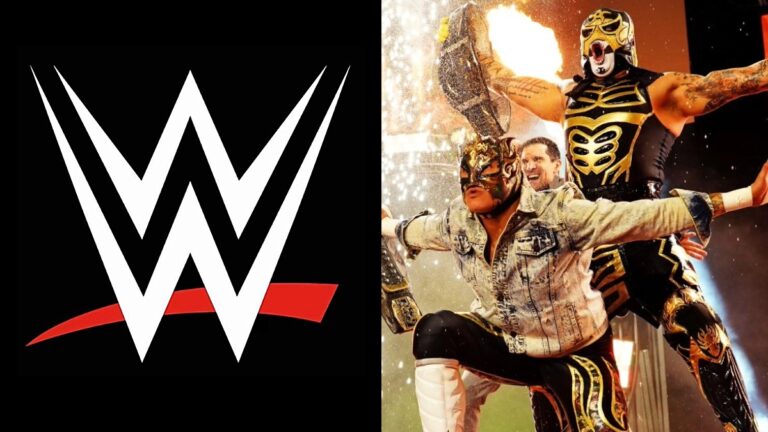 The Lucha Brothers and WWE logo
