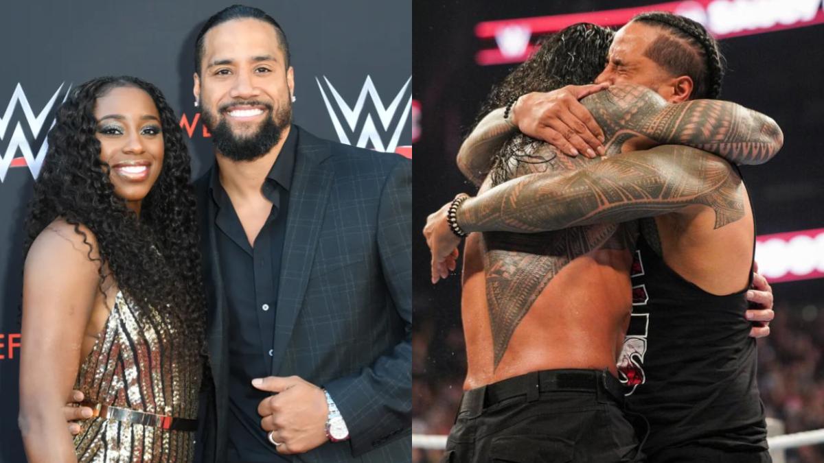 Naomi Reacts To Jimmy Uso WWE Return At Bad Blood 2024 - WrestleTalk