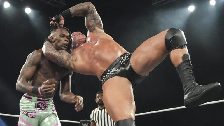 WWE stars Randy Orton and Je'Von Evans