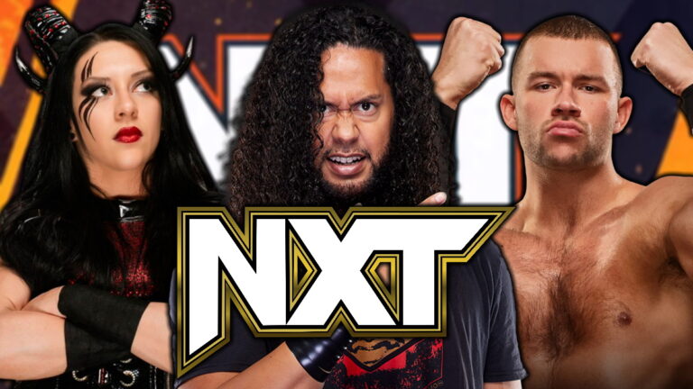 WWE NXT logo, Hikuleo, Stephanie Vaquer and Daniel Garcia