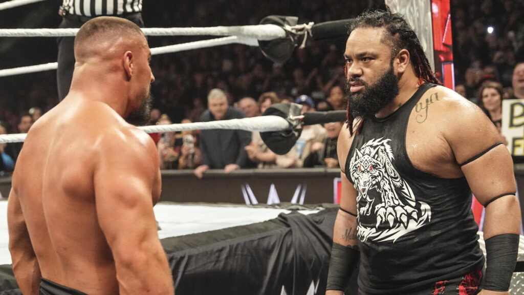 WWE stars Bron Breakker and Jacob Fatu