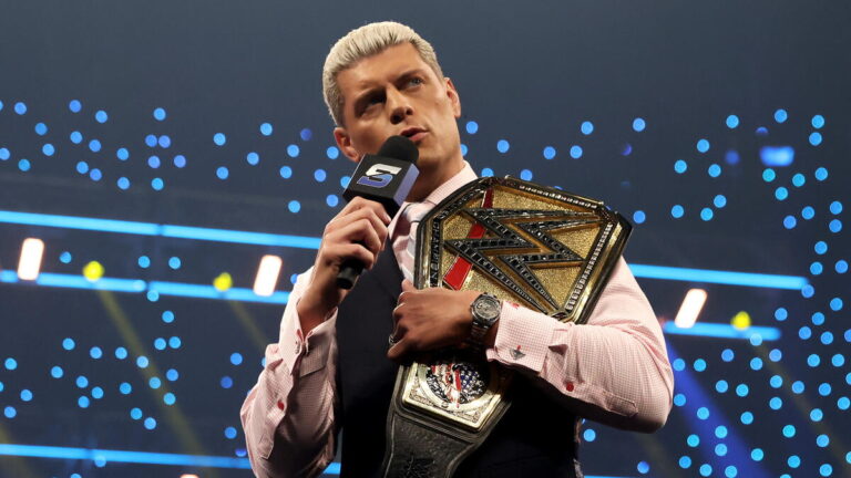 WWE Undisputed Champion Cody Rhodes on SmackDown