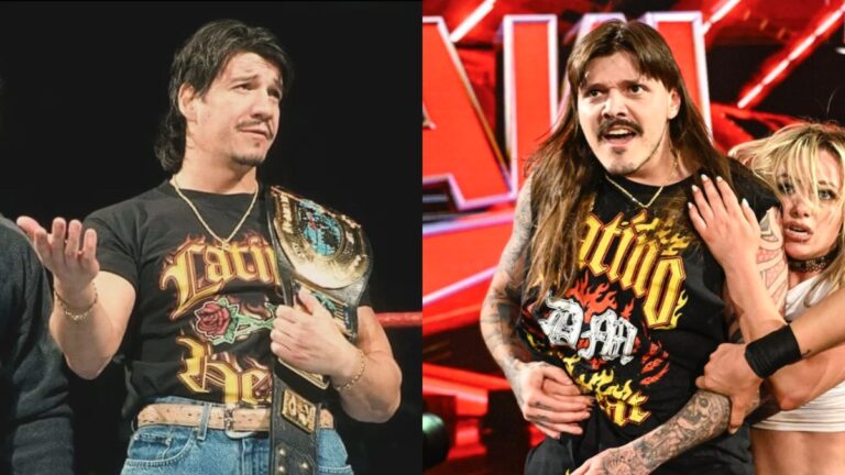 WWE Hall of Famer Eddie Guerrero and Dominik Mysterio