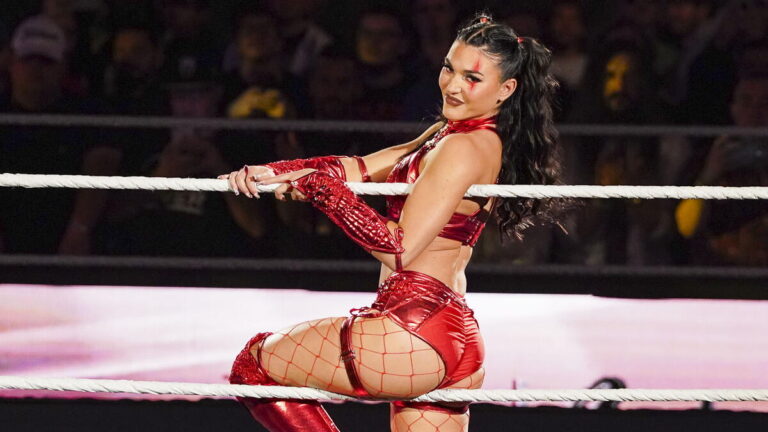 WWE star Jazmyn Nyx