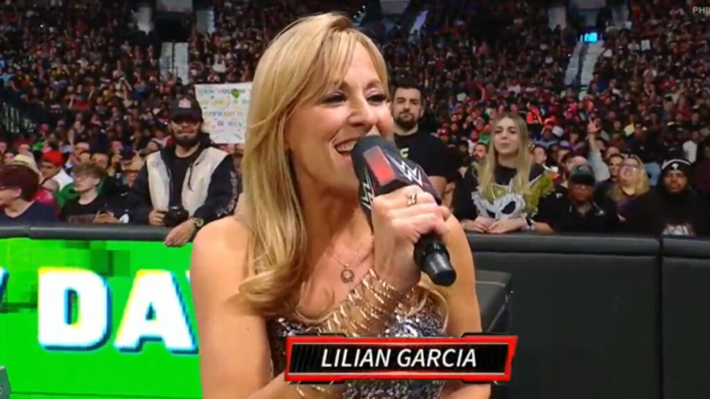 WWE Raw ring announcer Lilian Garcia