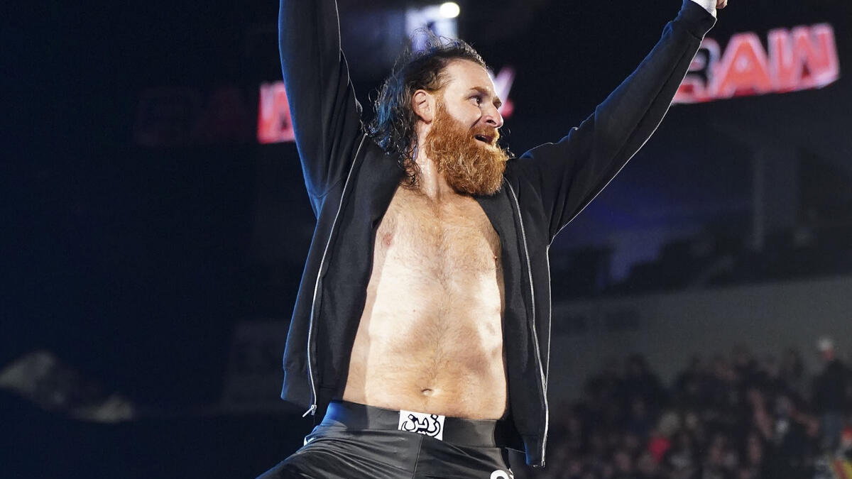 WWE Raw star SAMI ZAYN