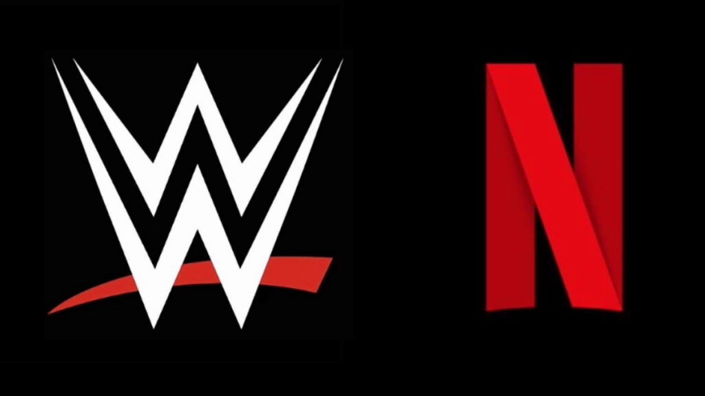WWE and Netflix logos