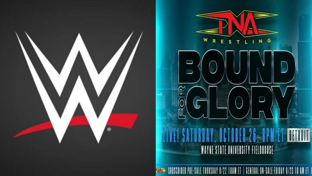 WWE and TNA Bound For Glory logos