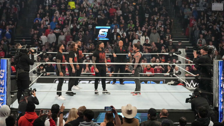 WWE CM Punk & OG Bloodline on SmackDown