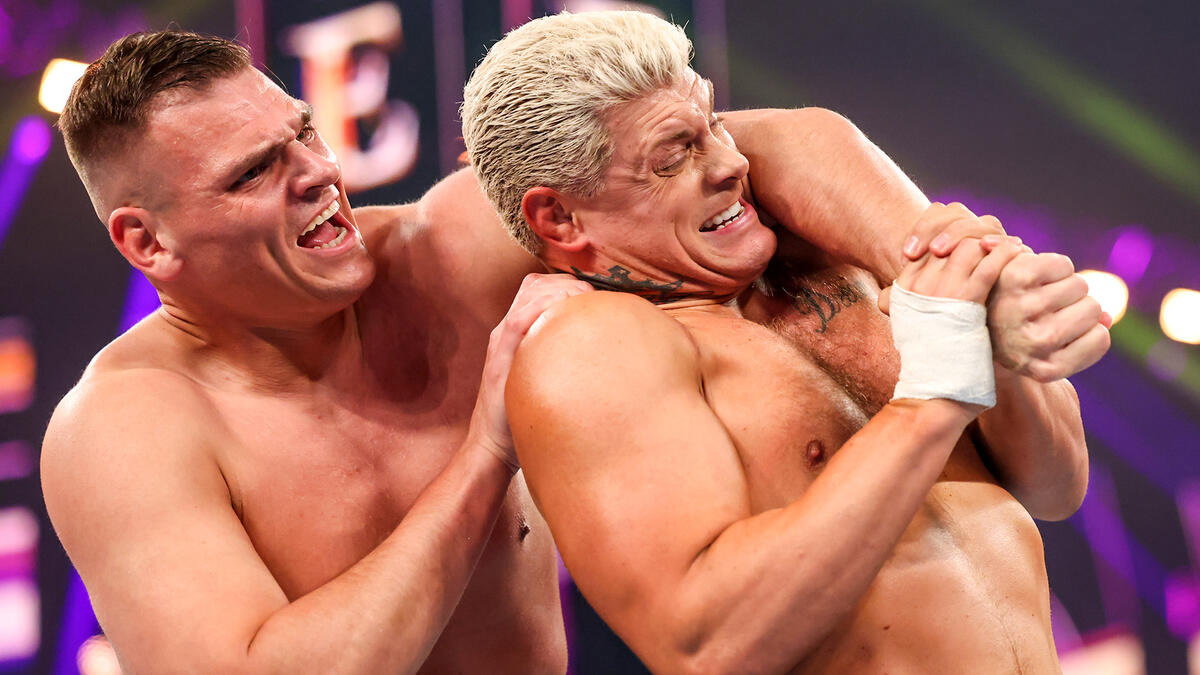 WWE stars Cody Rhodes and GUNTHER