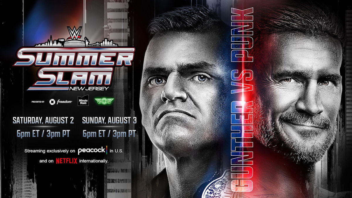 Referee For CM Punk Vs. GUNTHER At WWE SummerSlam 2025 Revealed