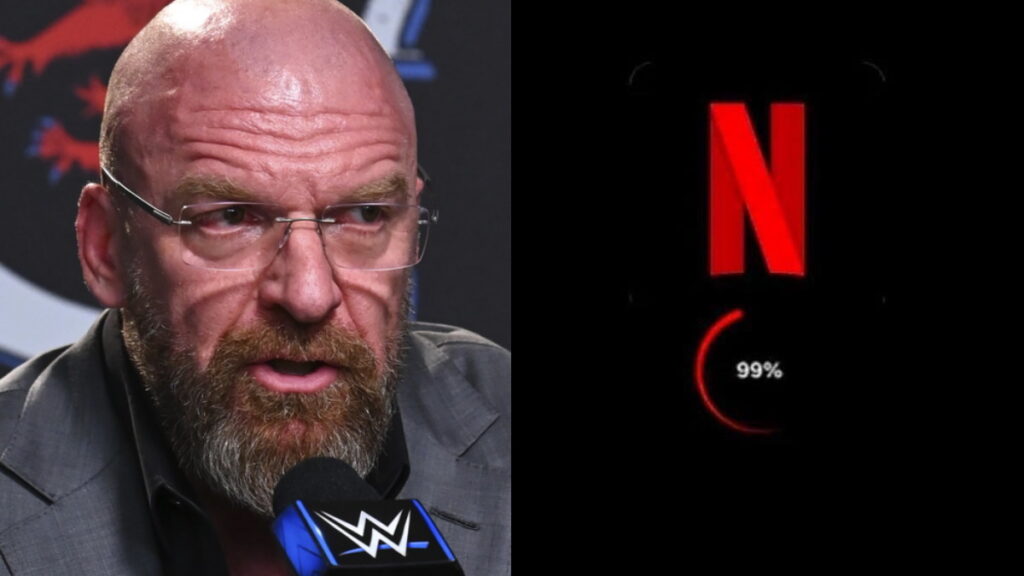 WWE CCO Triple H and Netflix buffering