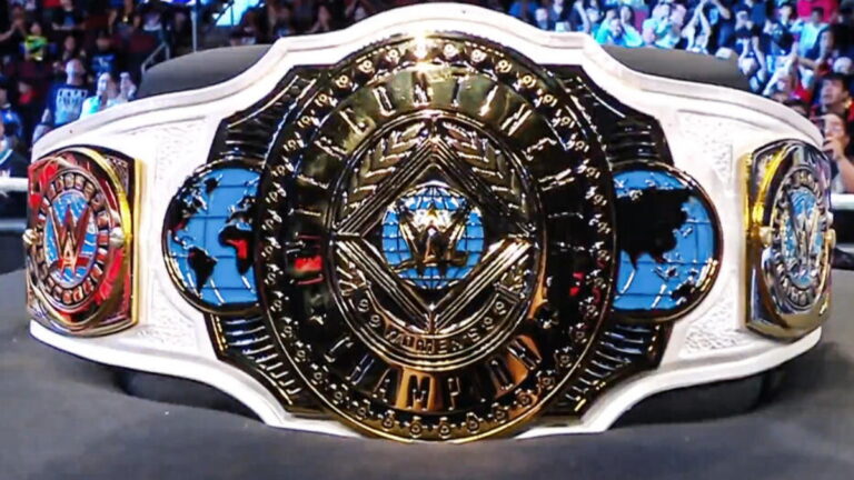 WWE Women's Intercontinental Championship belt