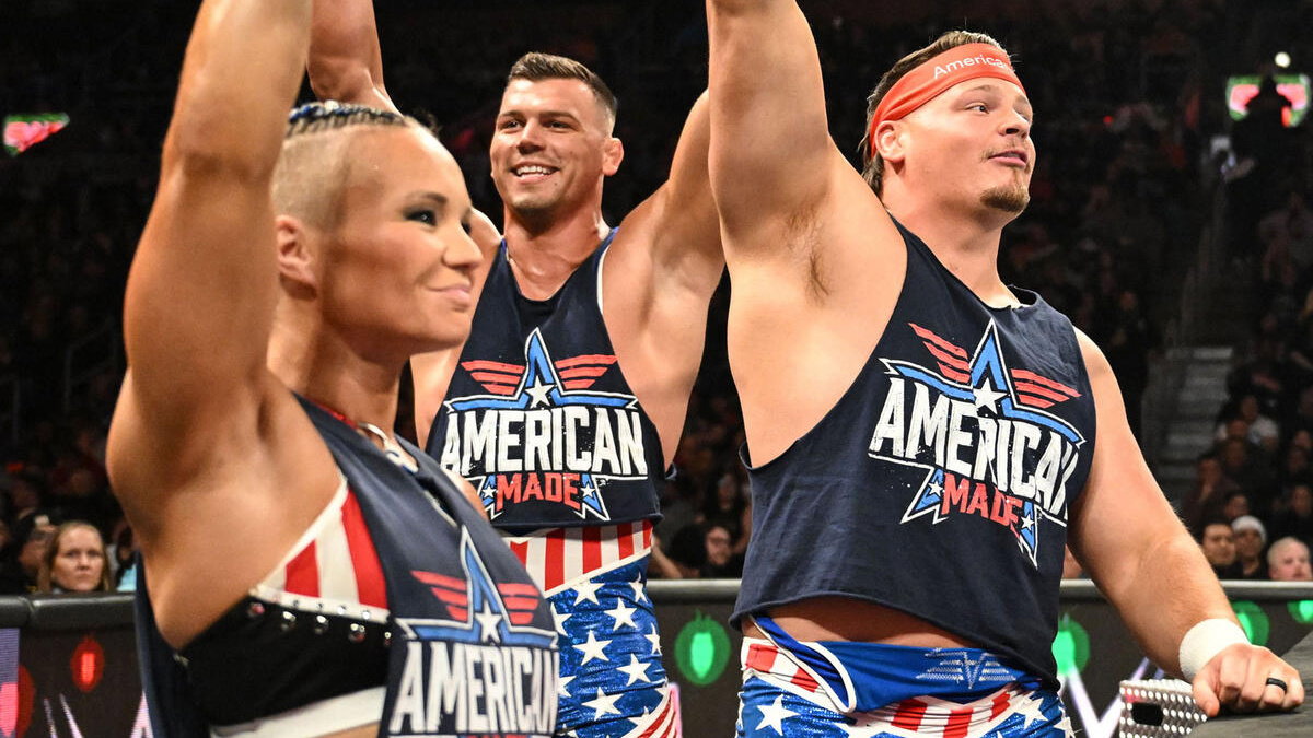WWE's Ivy Nile & The Creed Brothers