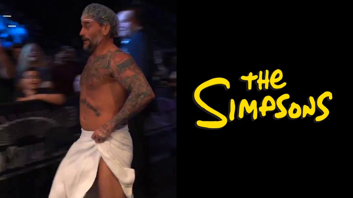 CM Punk Uses Simpsons Meme After WWE MSG Towel Incident