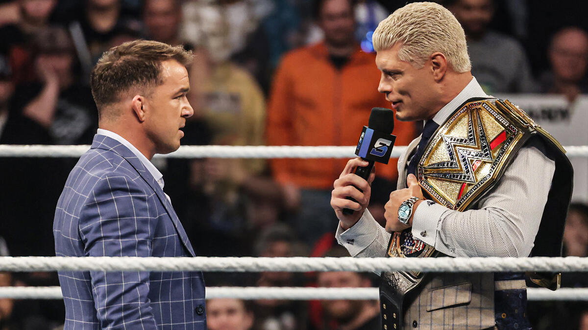 WWE stars Cody Rhodes and Chad Gable