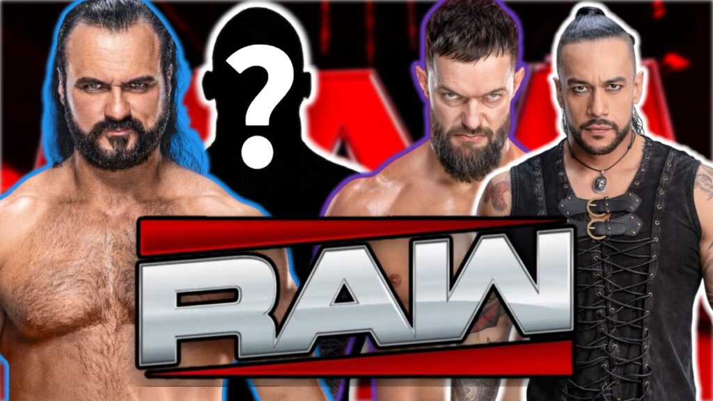 WWE Raw on Netflix with Drew McIntyre, Finn Balor and Damian Priest