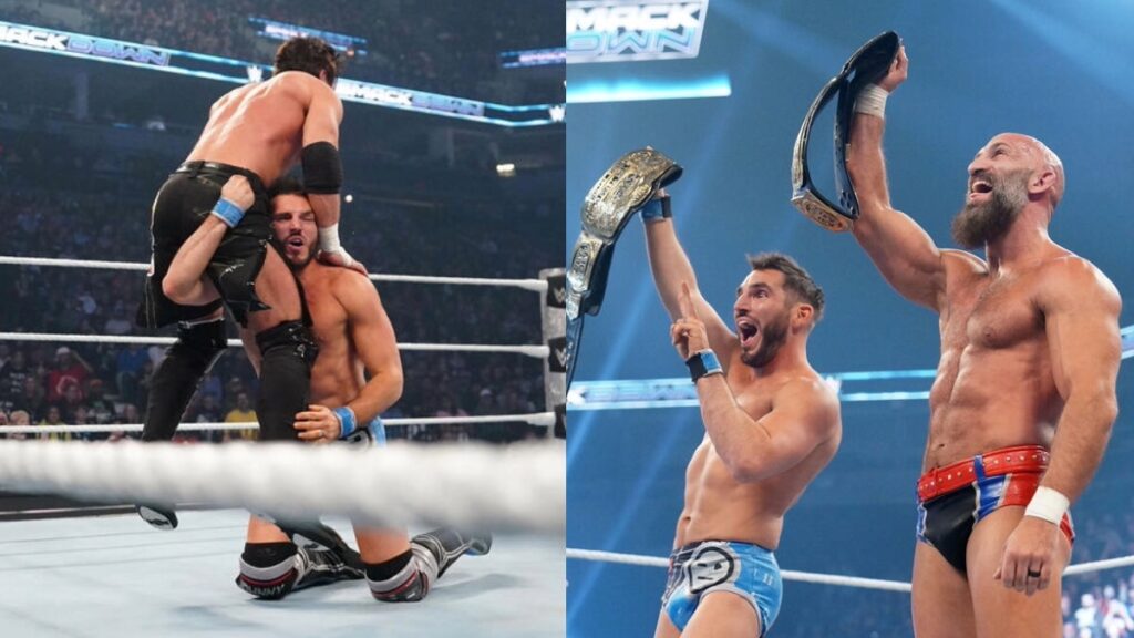 WWE SmackDown December 6 - DIY heel turn and Tag Title win