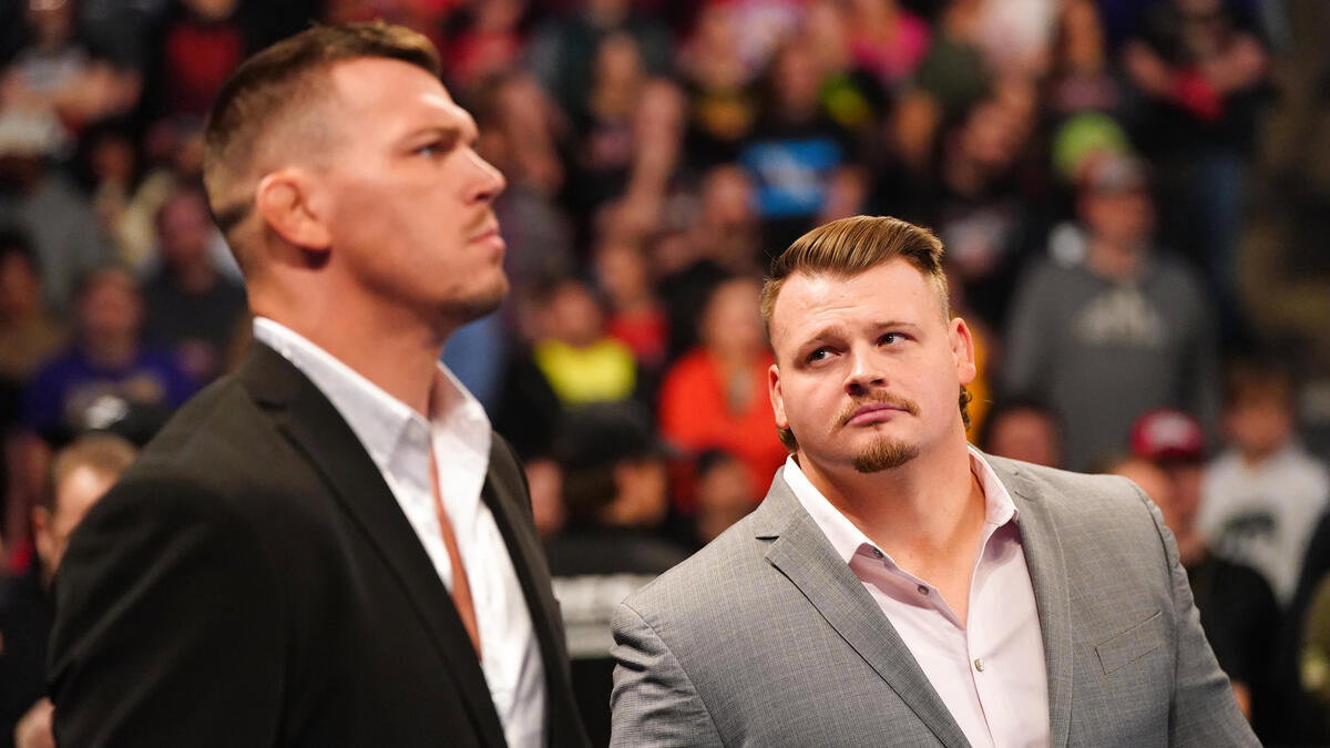 WWE stars Julius and Brutus Creed, the Creed Brothers