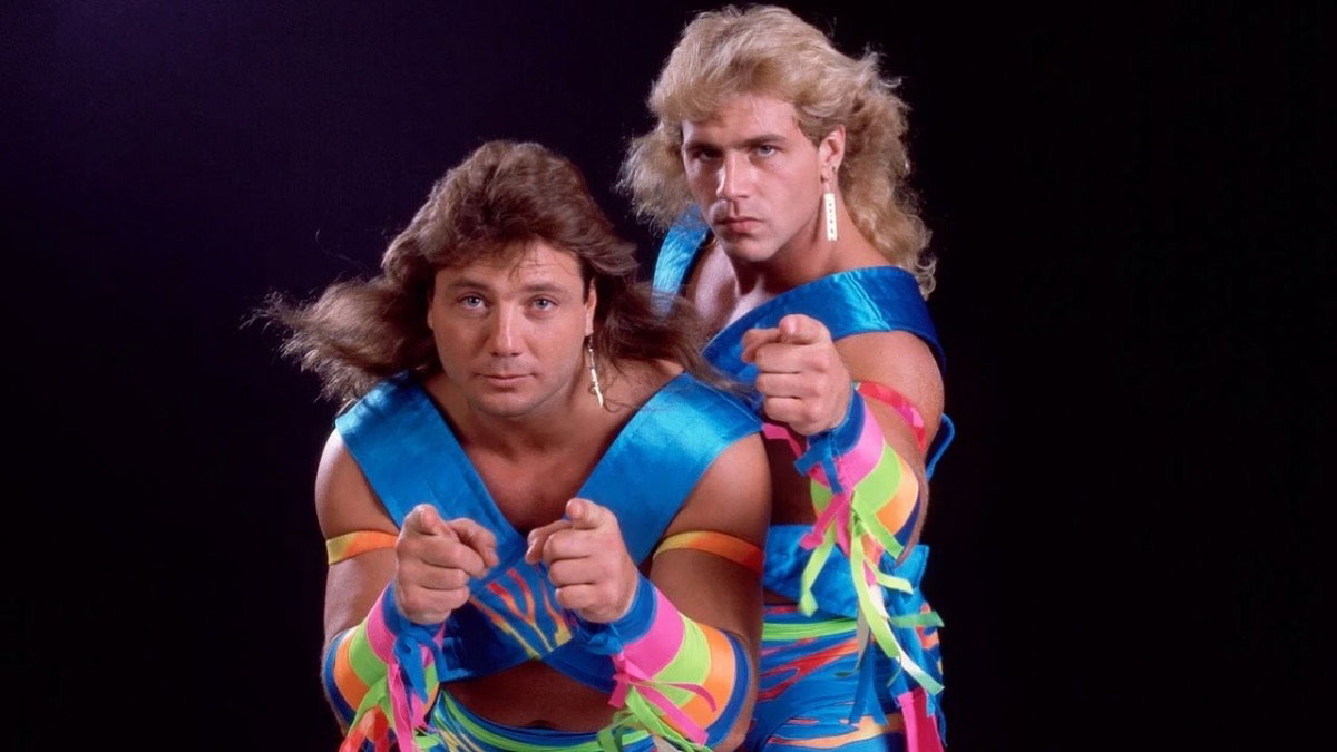WWE's The Rockers, Shawn Michaels and Marty Jannetty