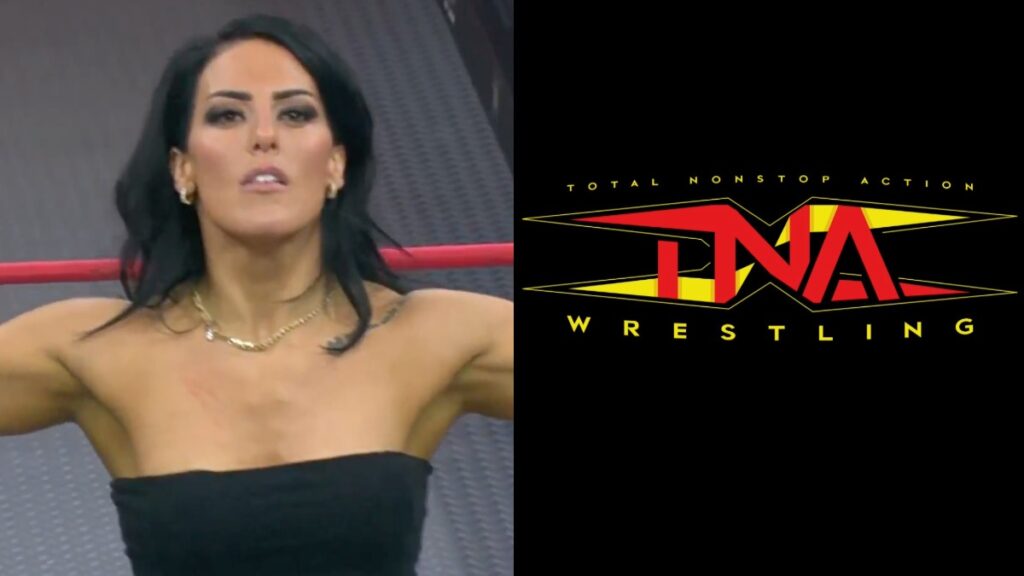 Tessa Blanchard and TNA Wrestling logo
