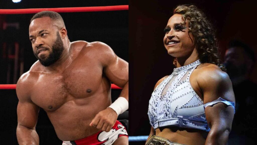 Jonathan Gresham and WWE's Jordynne Grace