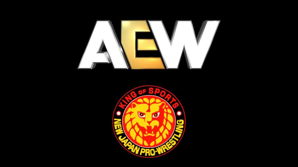AEW and NJPW logos