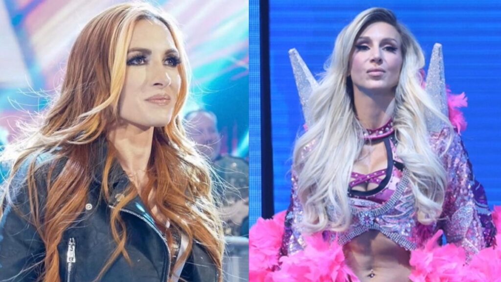 WWE stars Becky Lynch and Charlotte Flair