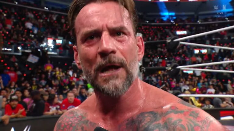 CM Punk at WWE Raw on Netflix