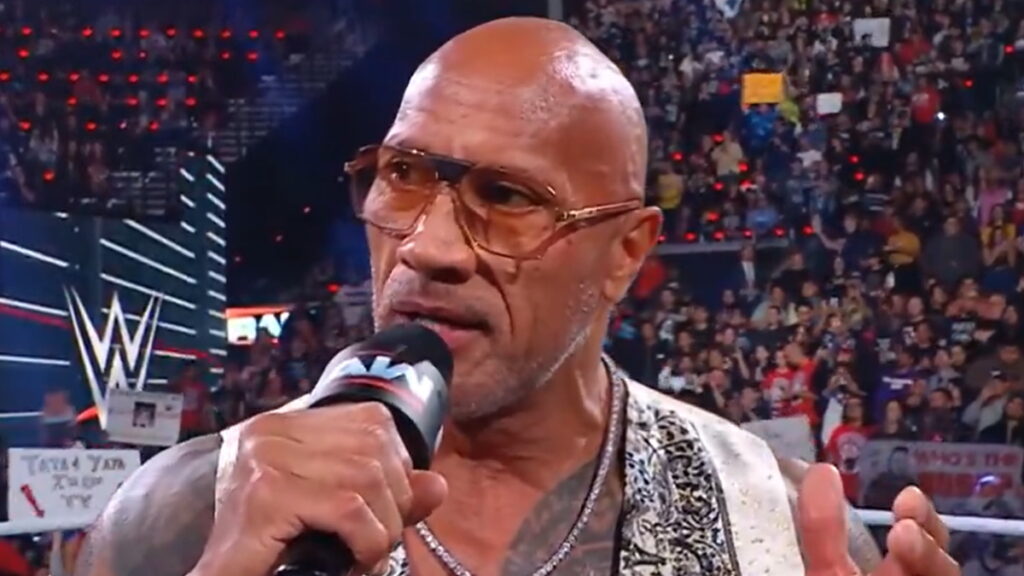 Dwayne 'The Rock' Johnson at the WWE Raw Netflix premiere