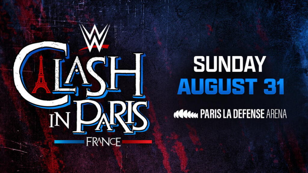 WWE Clash in Paris 2025 logo graphic