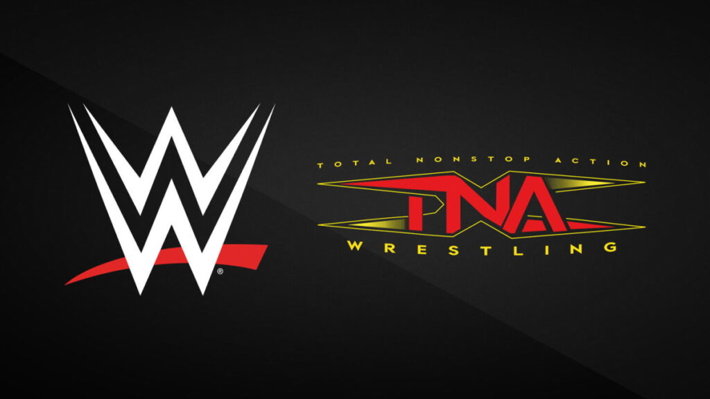 WWE and TNA Wrestling logos