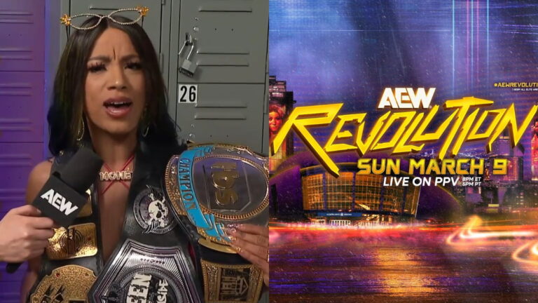Mercedes Mone AEW Revolution Championship Match Revealed