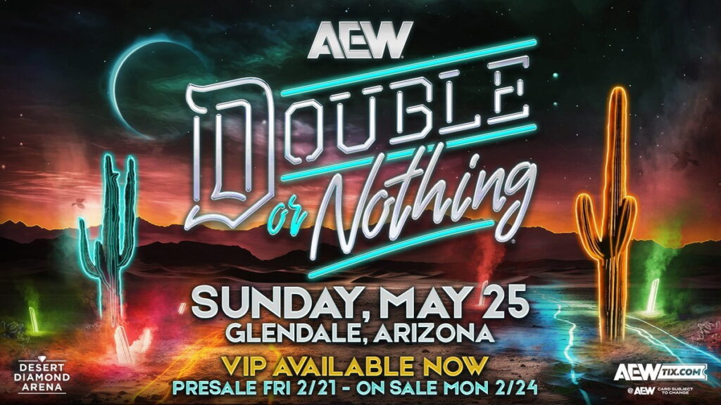 AEW Double or Nothing 2025 graphic