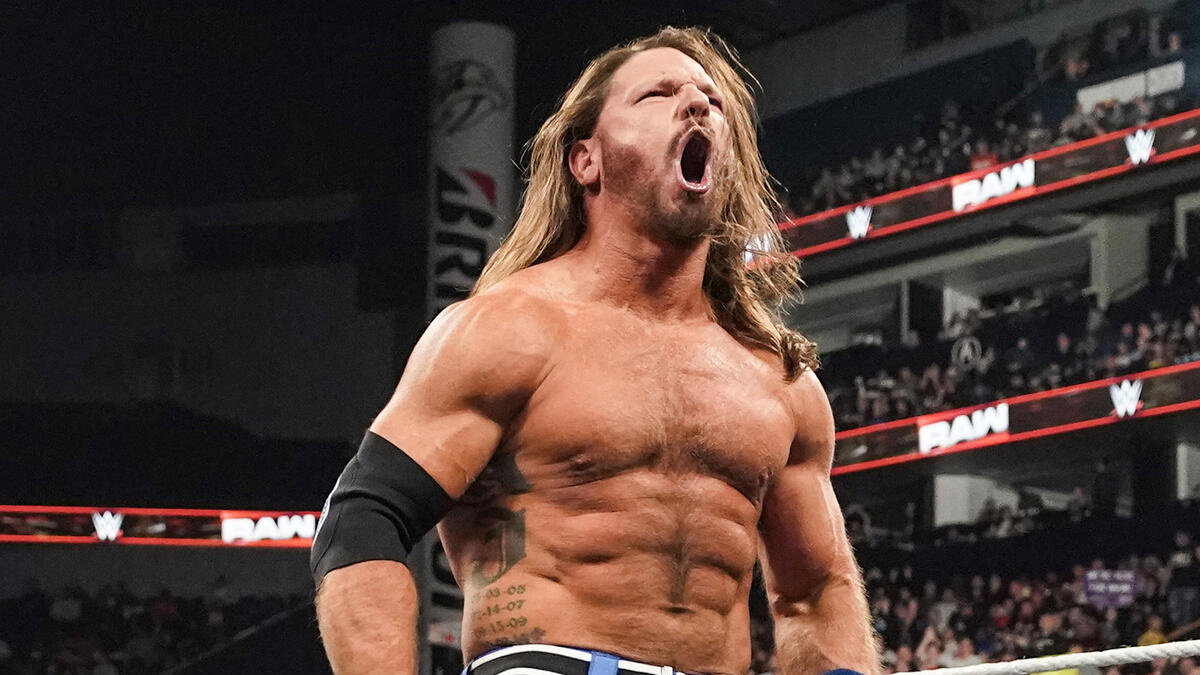 WWE star AJ Styles