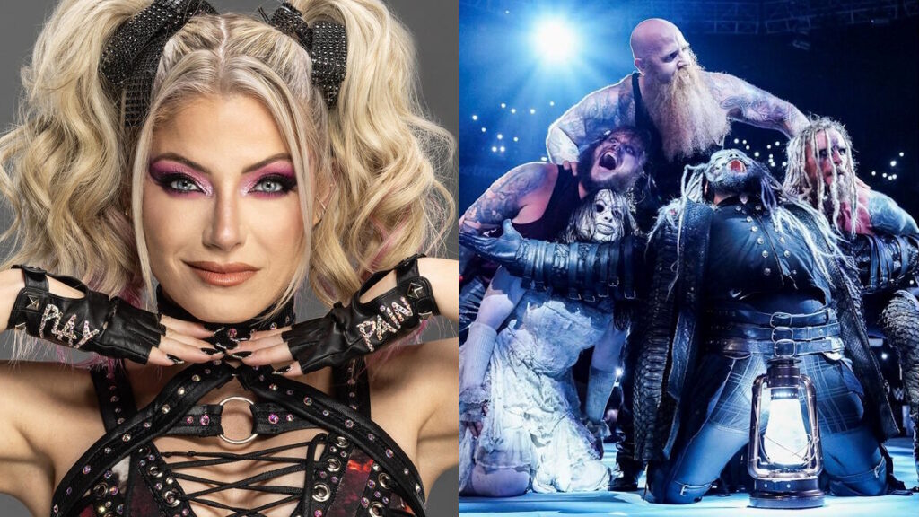 WWE star Alexa Bliss and The Wyatt Sicks
