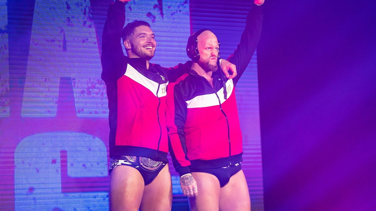 The North tag team of WWE star Ethan Page and Josh Alexander